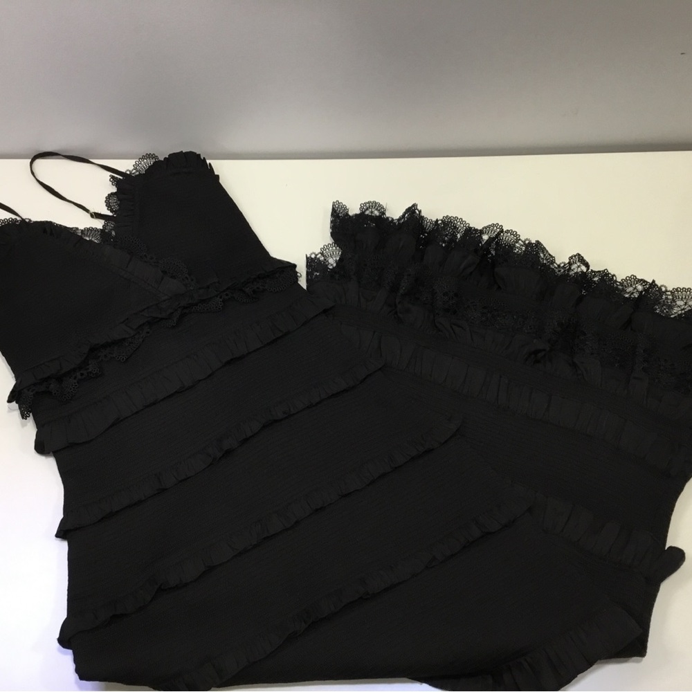 V. Chapman Narcisse Dress in Black - Picture 2 of 4